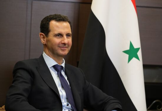 President Vladimir Putin meets with President of Syria Bashar al-Assad in Sochi