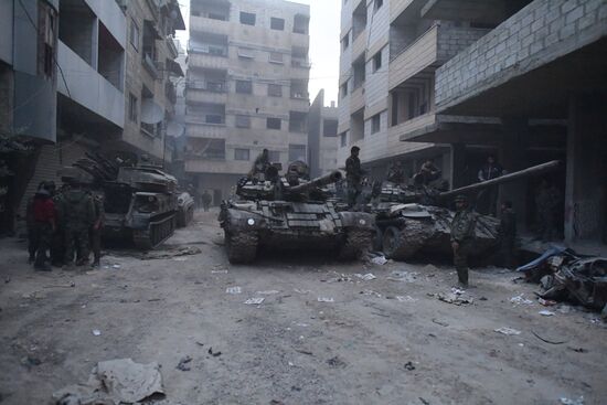 Update on Yarmouk refugee camp in southern suburb of Damascus