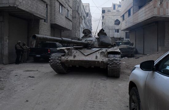 Update on Yarmouk refugee camp in southern suburb of Damascus