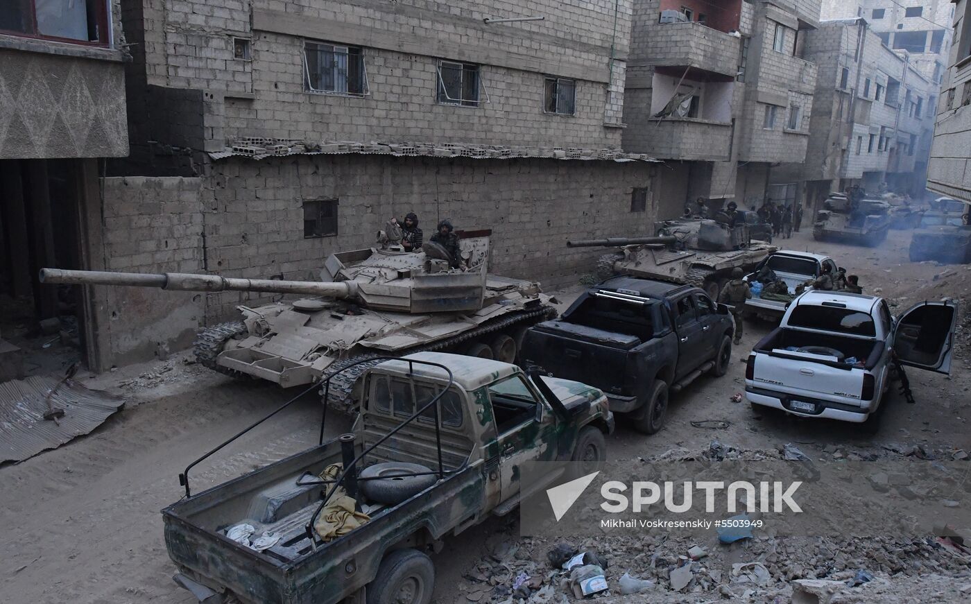 Update on Yarmouk refugee camp in southern suburb of Damascus