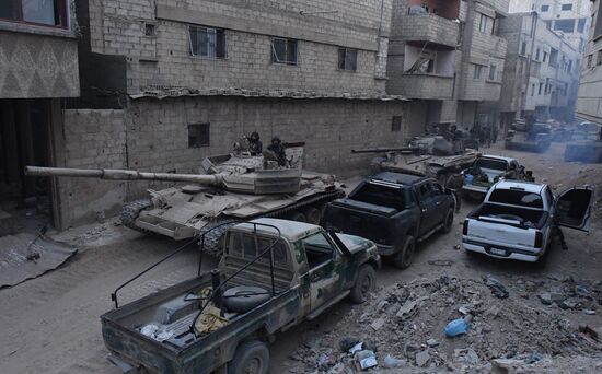 Update on Yarmouk refugee camp in southern suburb of Damascus