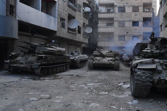 Update on Yarmouk refugee camp in southern suburb of Damascus