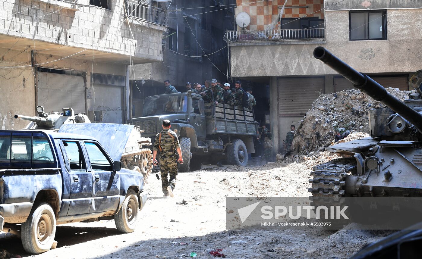 Update on Yarmouk refugee camp in southern suburb of Damascus