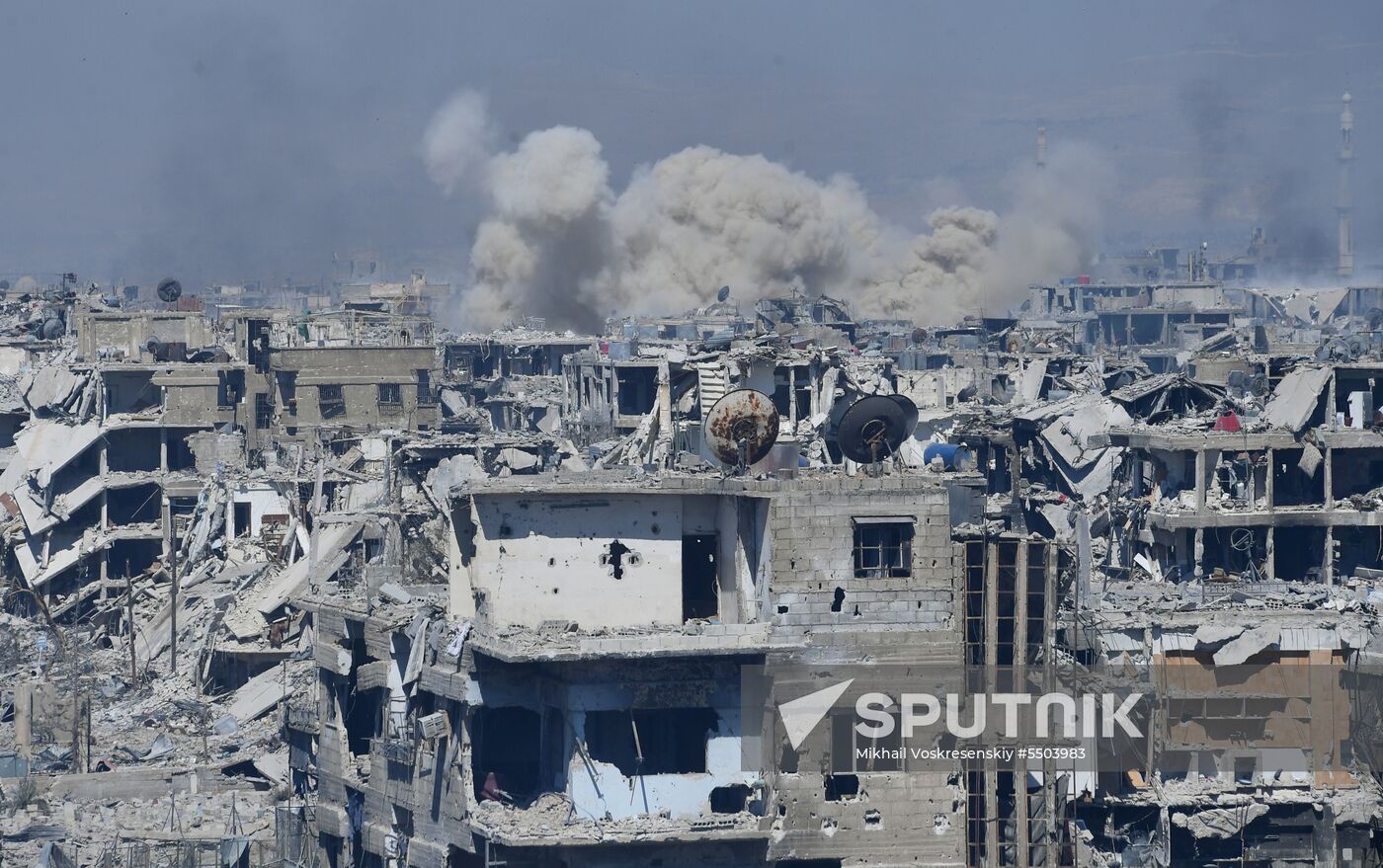 Update on Yarmouk refugee camp in southern suburb of Damascus