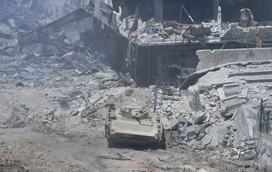 Update on Yarmouk refugee camp in southern suburb of Damascus