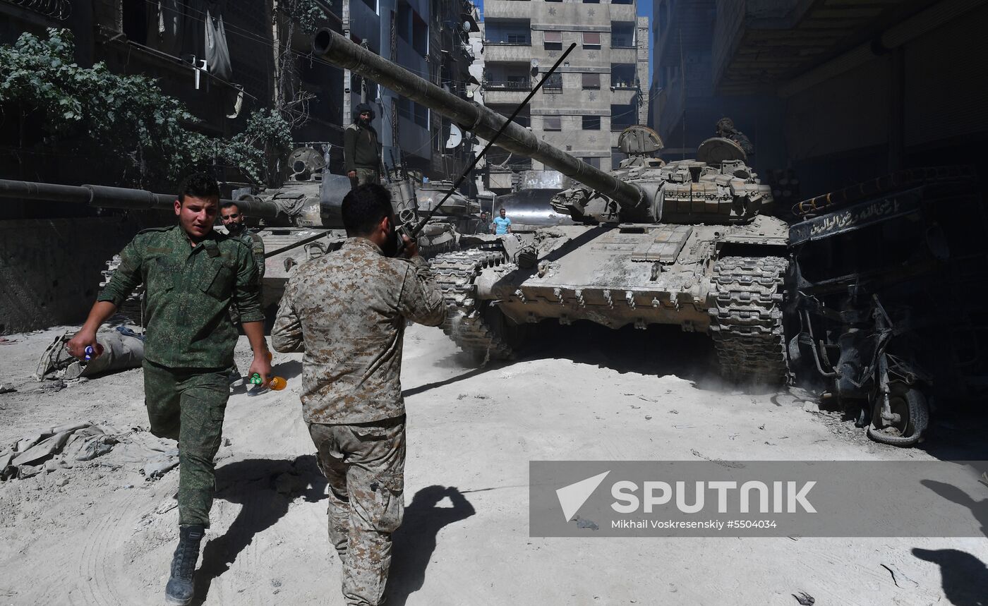 Update on Yarmouk refugee camp in southern suburb of Damascus