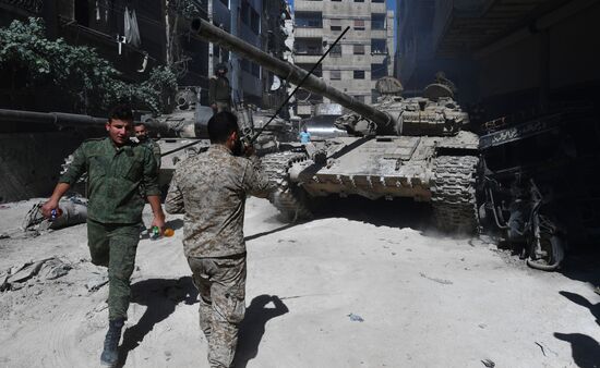 Update on Yarmouk refugee camp in southern suburb of Damascus