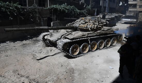 Update on Yarmouk refugee camp in southern suburb of Damascus