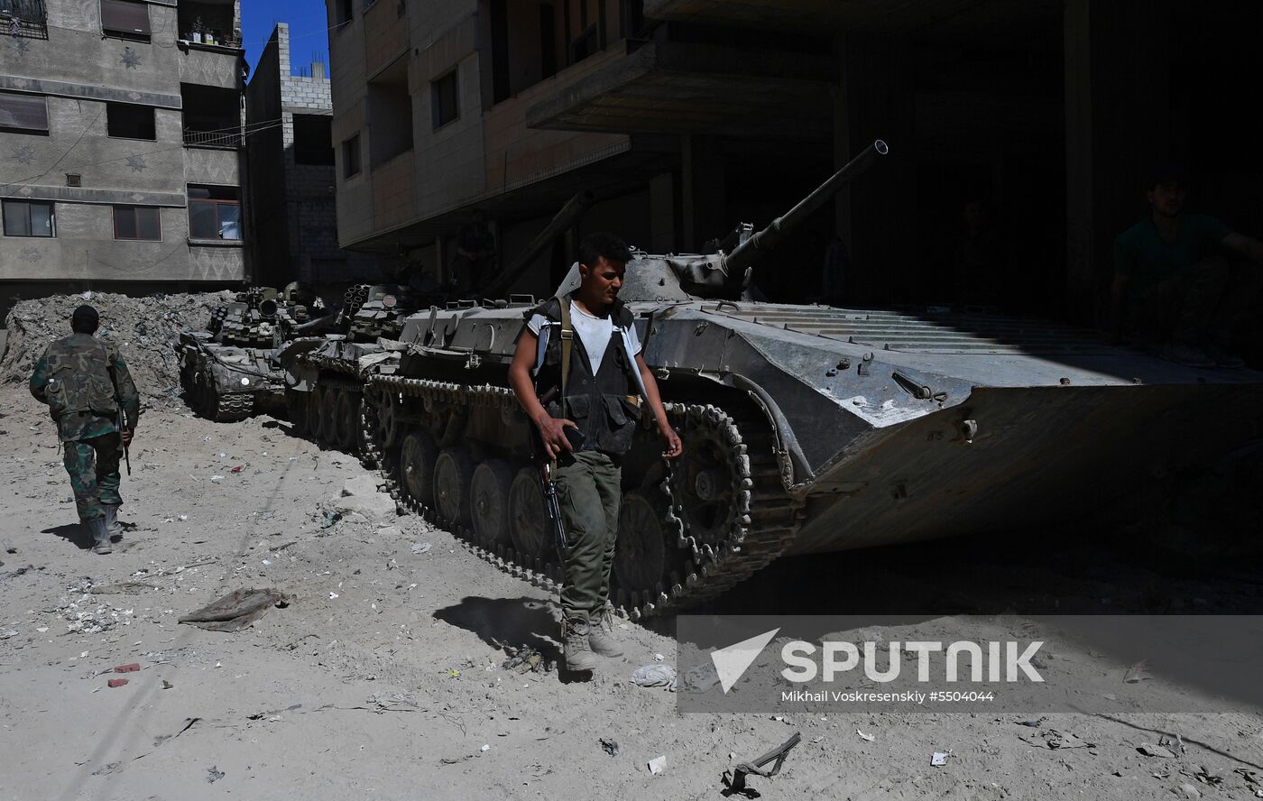 Update on Yarmouk refugee camp in southern suburb of Damascus