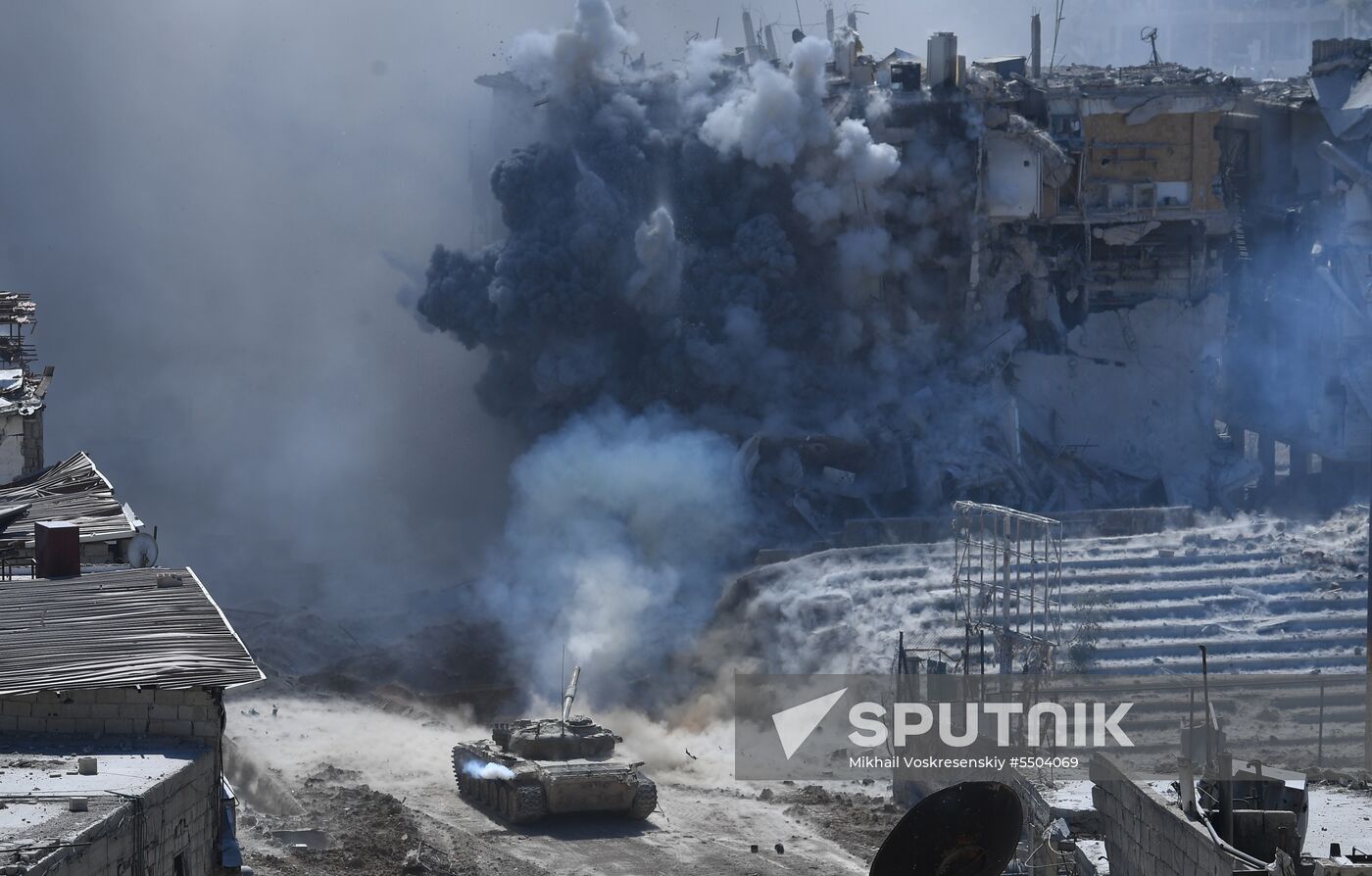 Update on Yarmouk refugee camp in southern suburb of Damascus