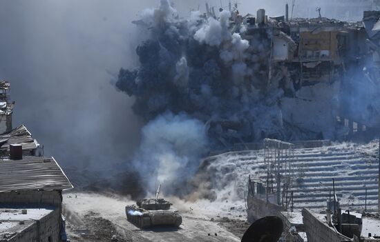 Update on Yarmouk refugee camp in southern suburb of Damascus