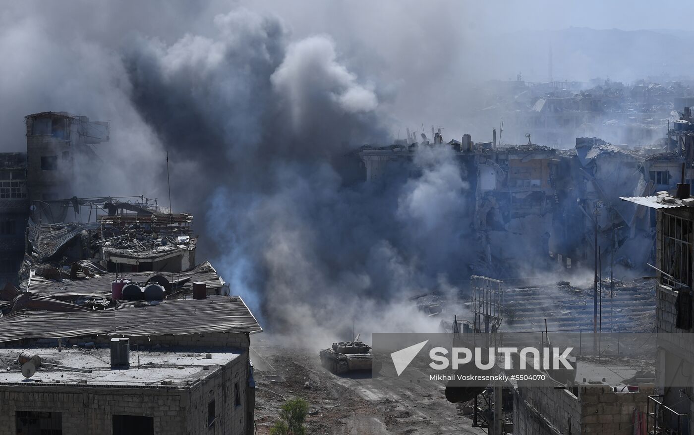 Update on Yarmouk refugee camp in southern suburb of Damascus