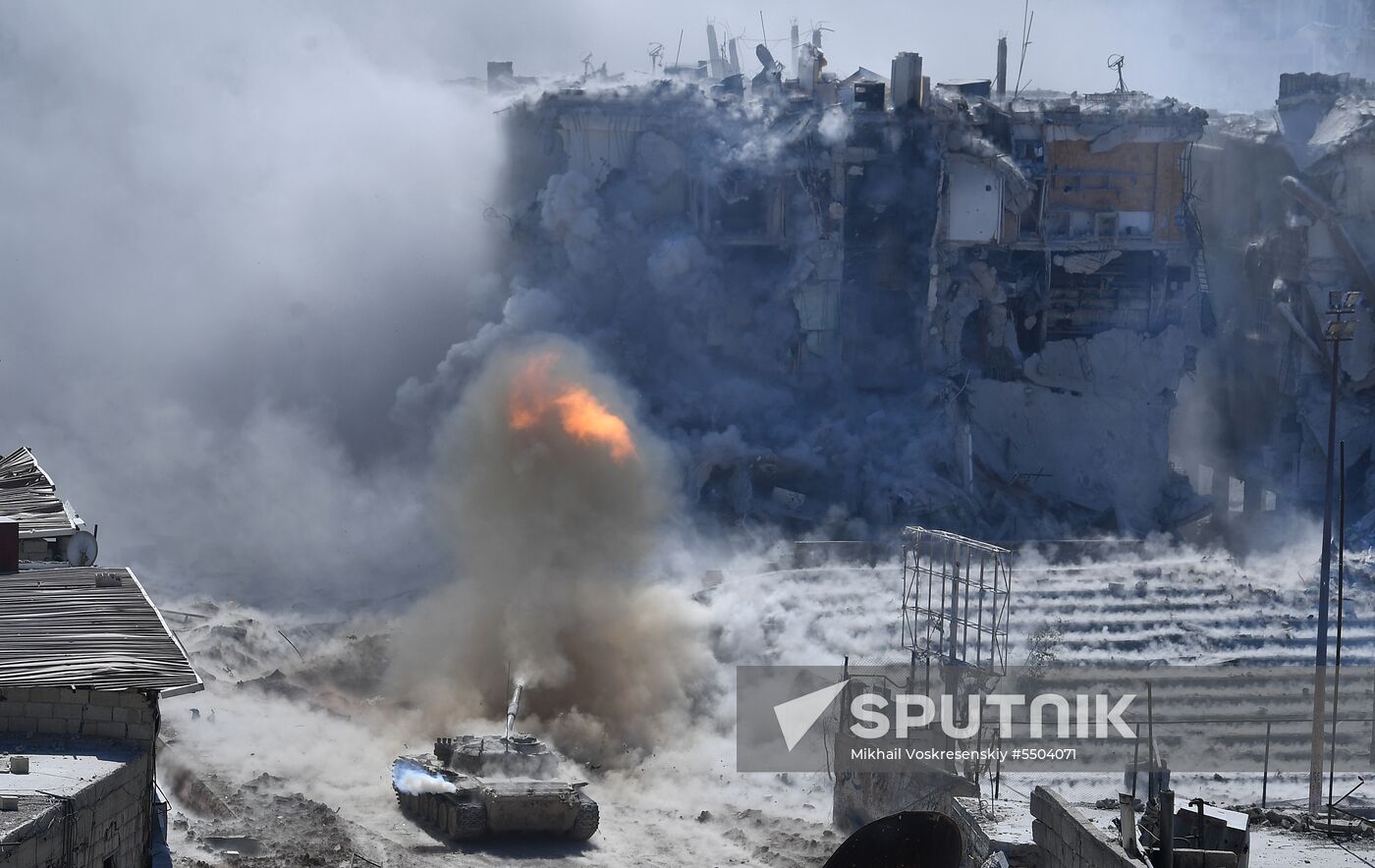 Update on Yarmouk refugee camp in southern suburb of Damascus