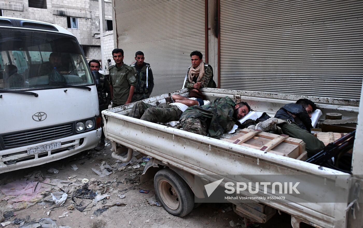 Update on Yarmouk refugee camp in southern suburb of Damascus