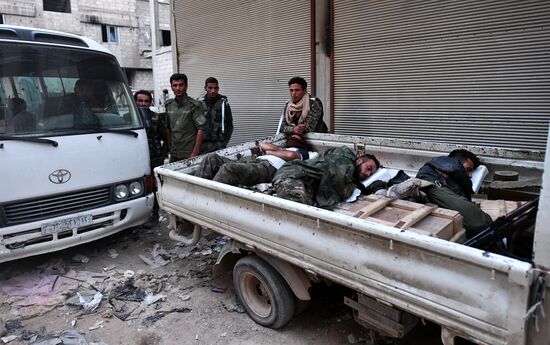 Update on Yarmouk refugee camp in southern suburb of Damascus