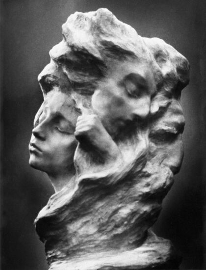 Sculptural work by Anna Golubkina