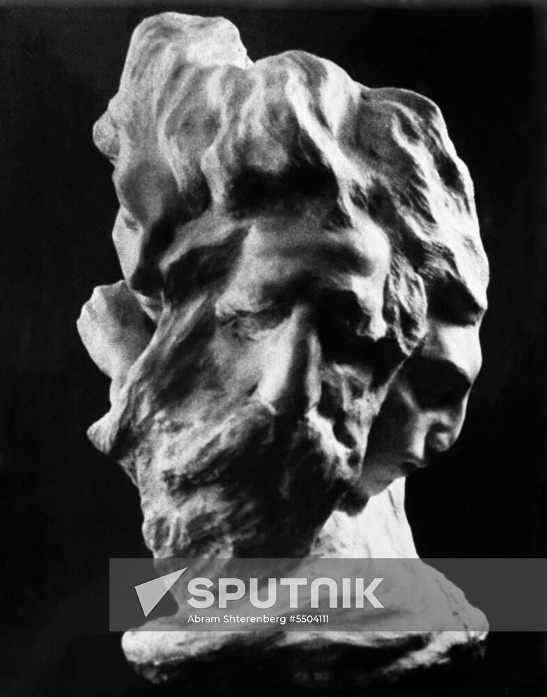 Sculptural work by Anna Golubkina