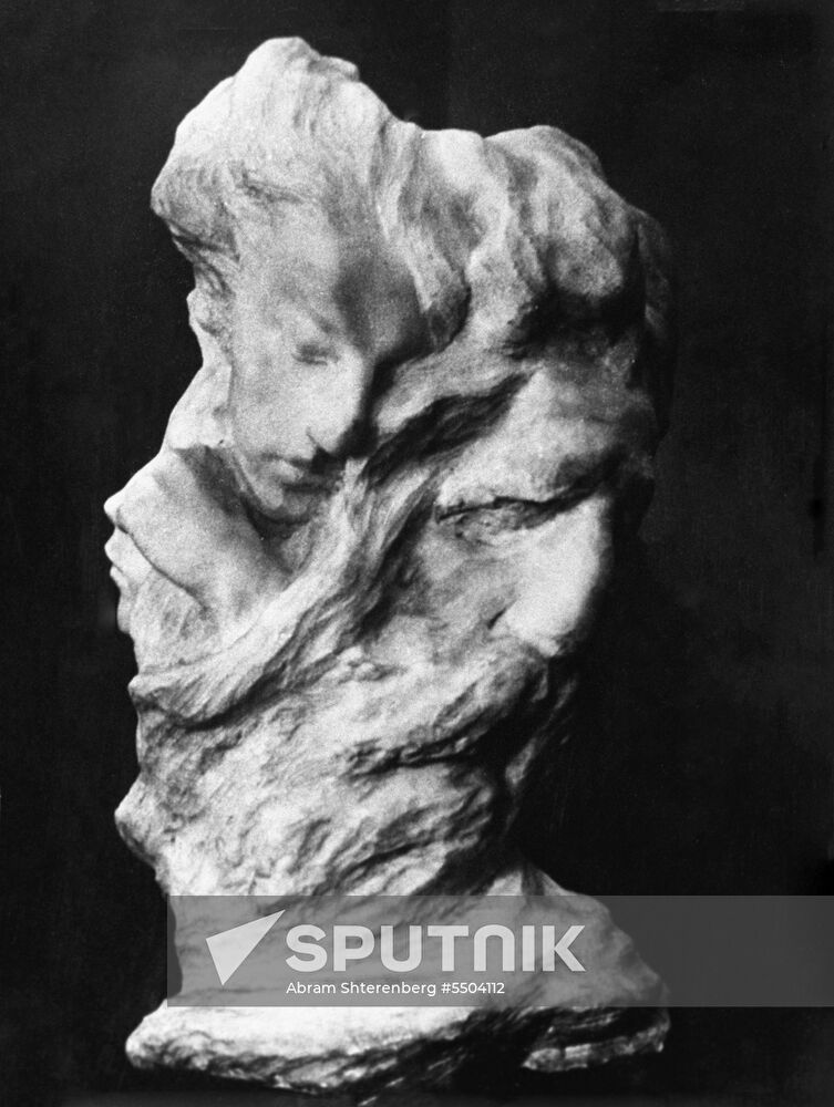 Sculptural work by Anna Golubkina