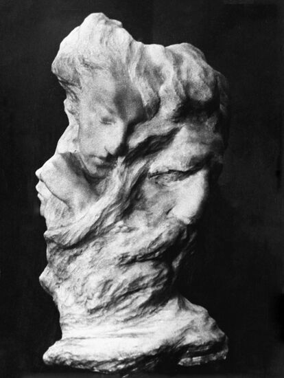 Sculptural work by Anna Golubkina