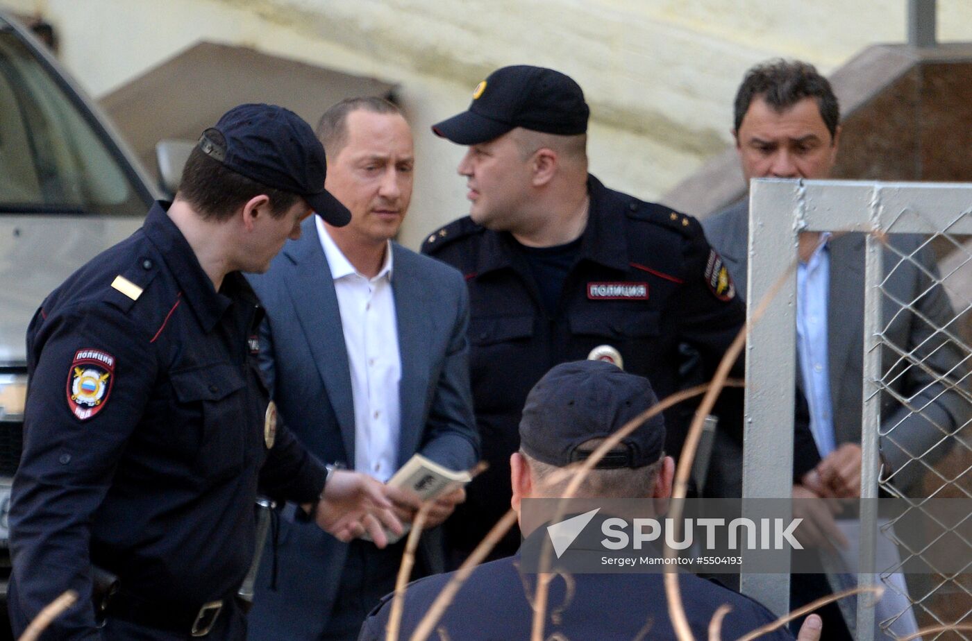 Consideration of motion on arrest of Grigory Pirumov and Nikita Kolesnikov