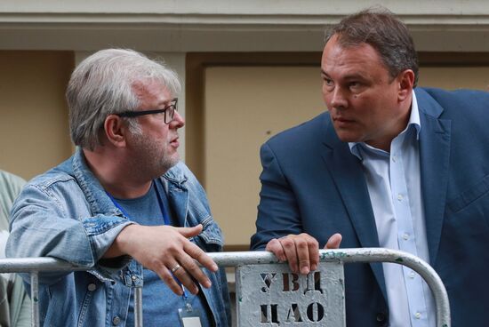 Rally in support of journalist Kirill Vyshinsky