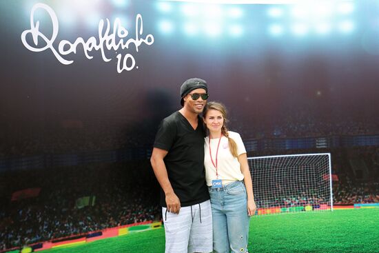 Ronaldinho visits Krasnodar