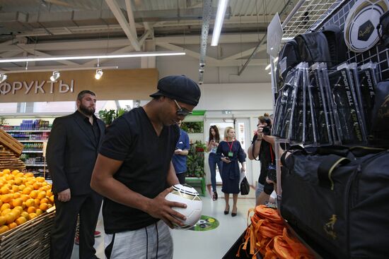 Ronaldinho visits Krasnodar