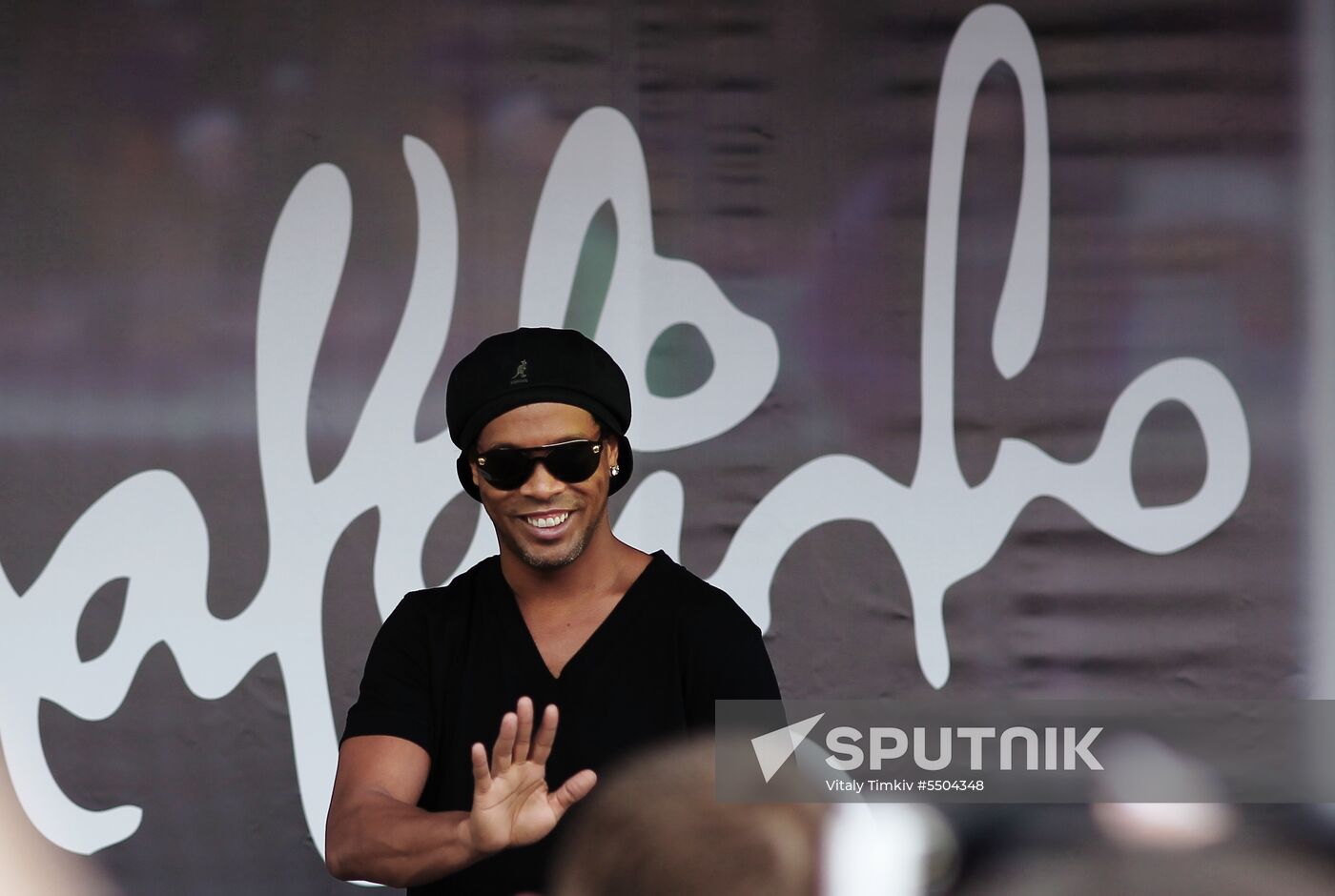 Ronaldinho visits Krasnodar