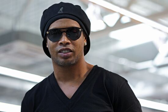 Ronaldinho visits Krasnodar