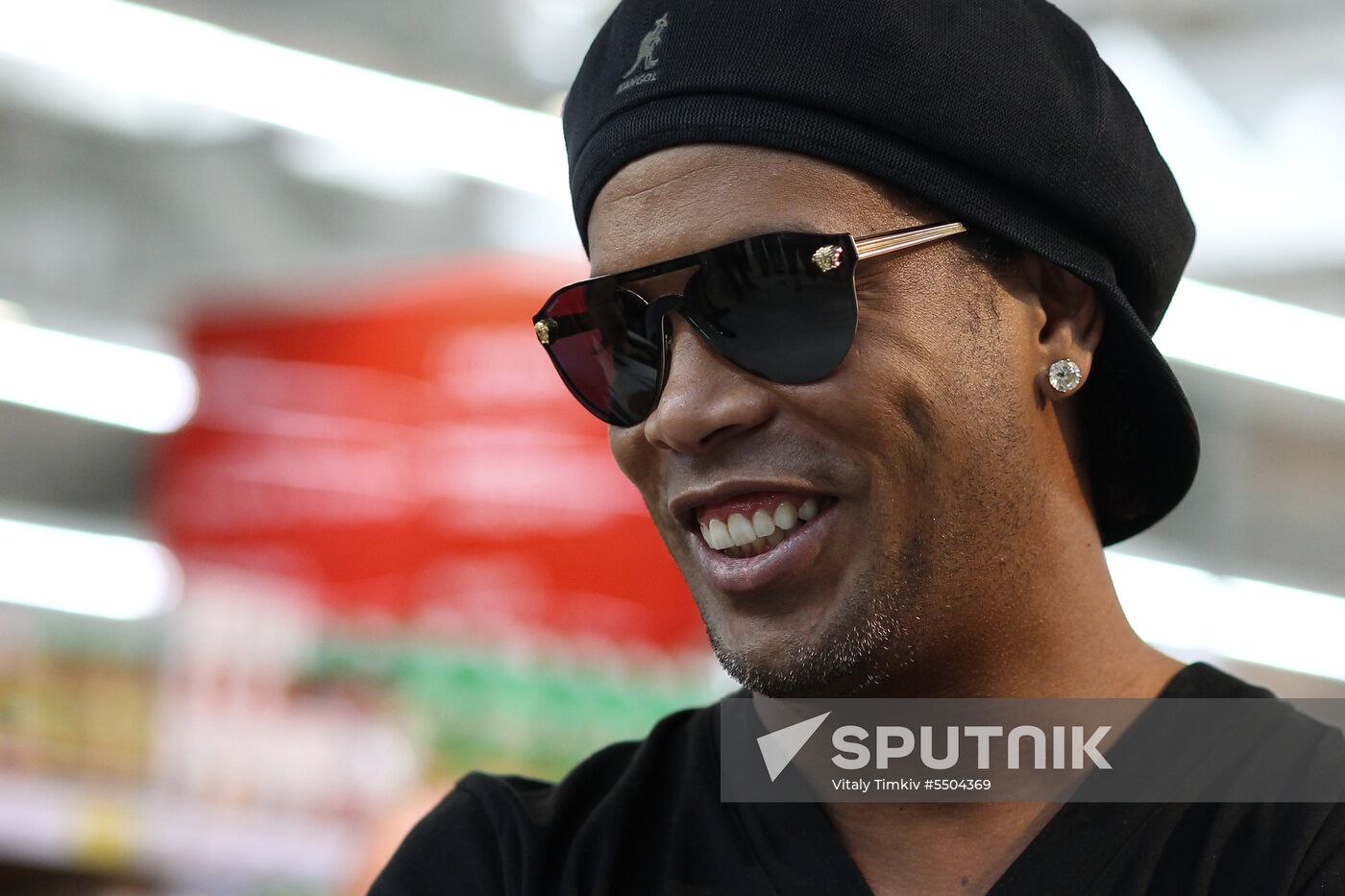 Ronaldinho visits Krasnodar