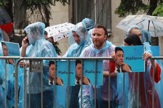 Rally in support of journalist Kirill Vyshinsky