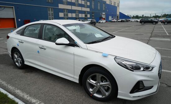 Hyundai Sonata car production in Kaliningrad