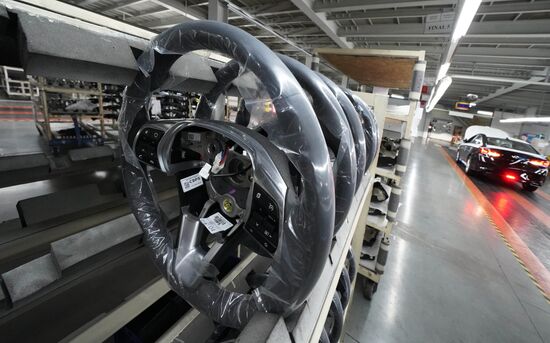 Hyundai Sonata car production in Kaliningrad