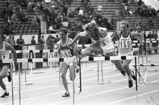 Soviet athlete Myasnikov