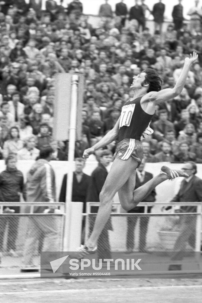 Track and field athlete Pereverzev