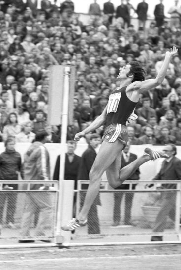 Track and field athlete Pereverzev
