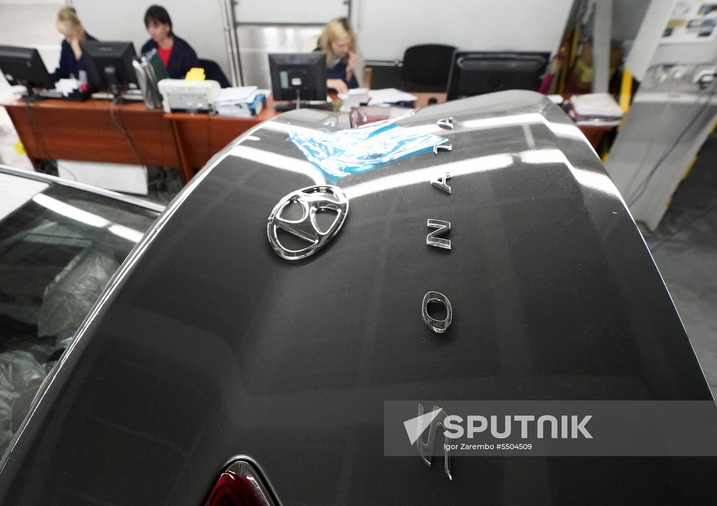 Hyundai Sonata car production in Kaliningrad