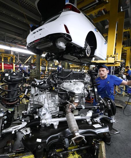 Hyundai Sonata car production in Kaliningrad