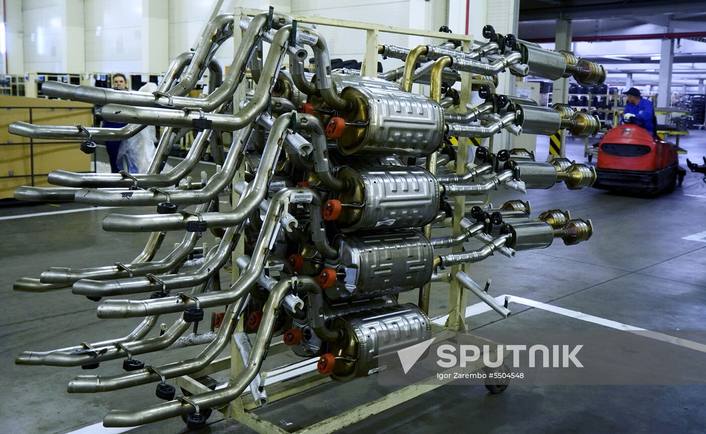 Hyundai Sonata car production in Kaliningrad