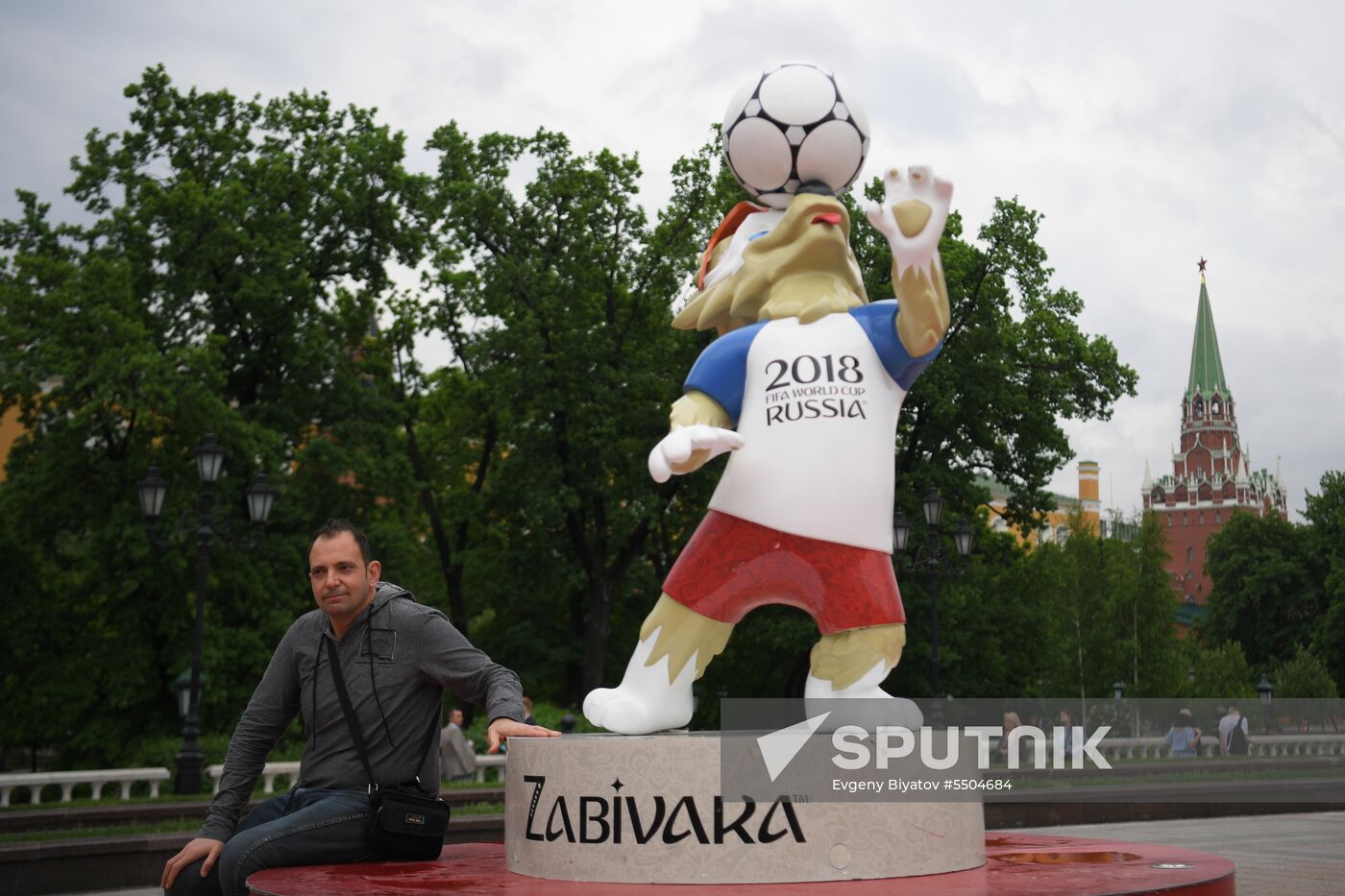 Decorating Moscow for 2018 FIFA World Cup