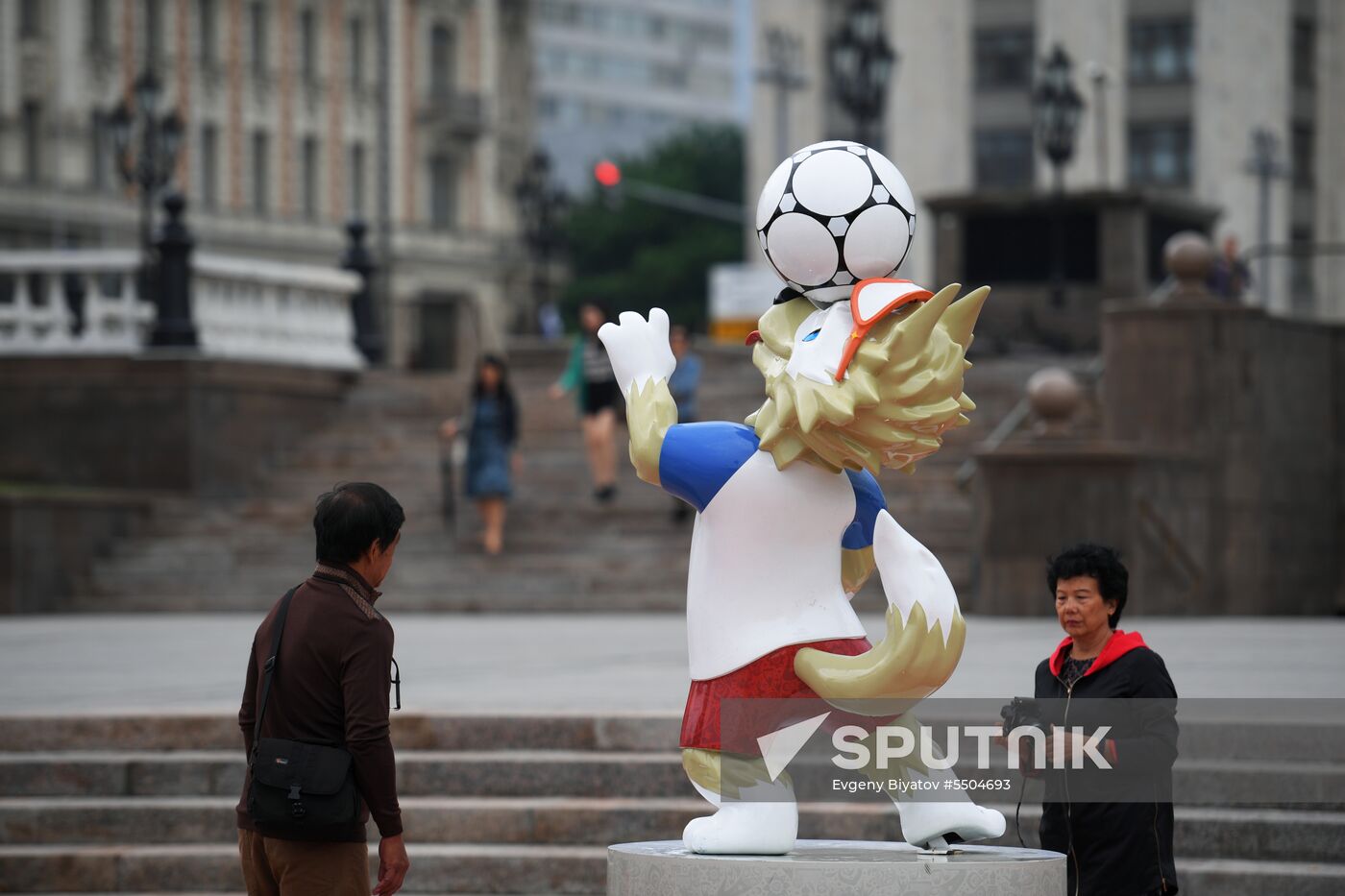 Decorating Moscow for 2018 FIFA World Cup