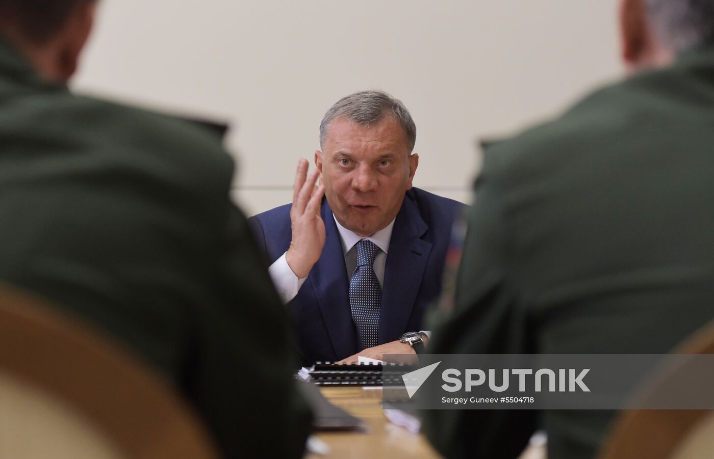 Russian President Vladimir Putin chairs meeting on military issues
