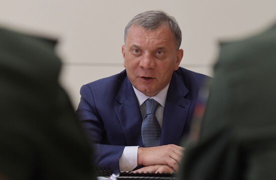 Russian President Vladimir Putin chairs meeting on military issues