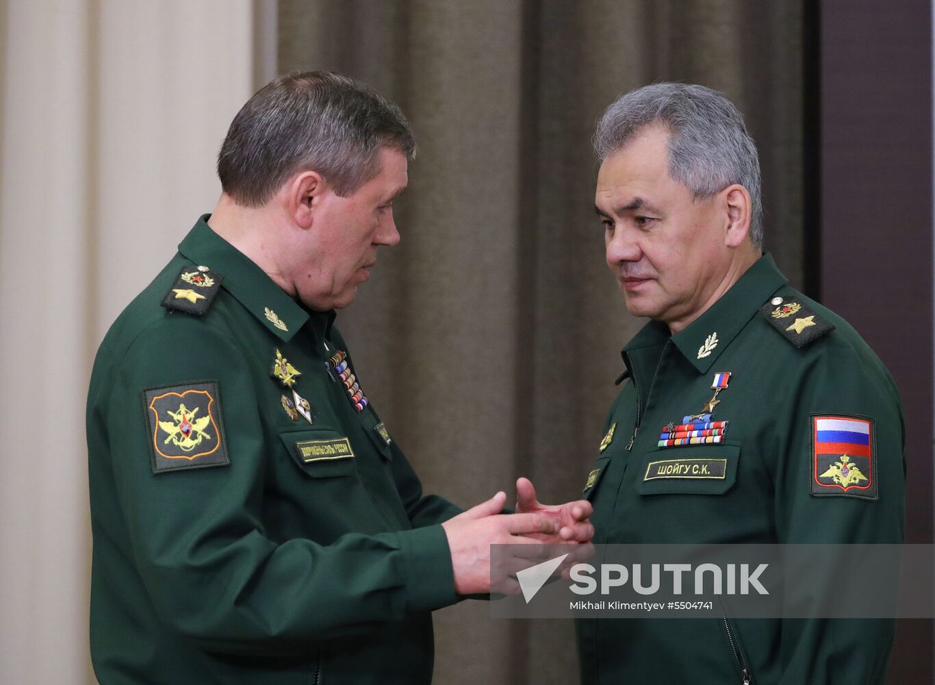 Russian President Vladimir Putin chairs meeting on military issues
