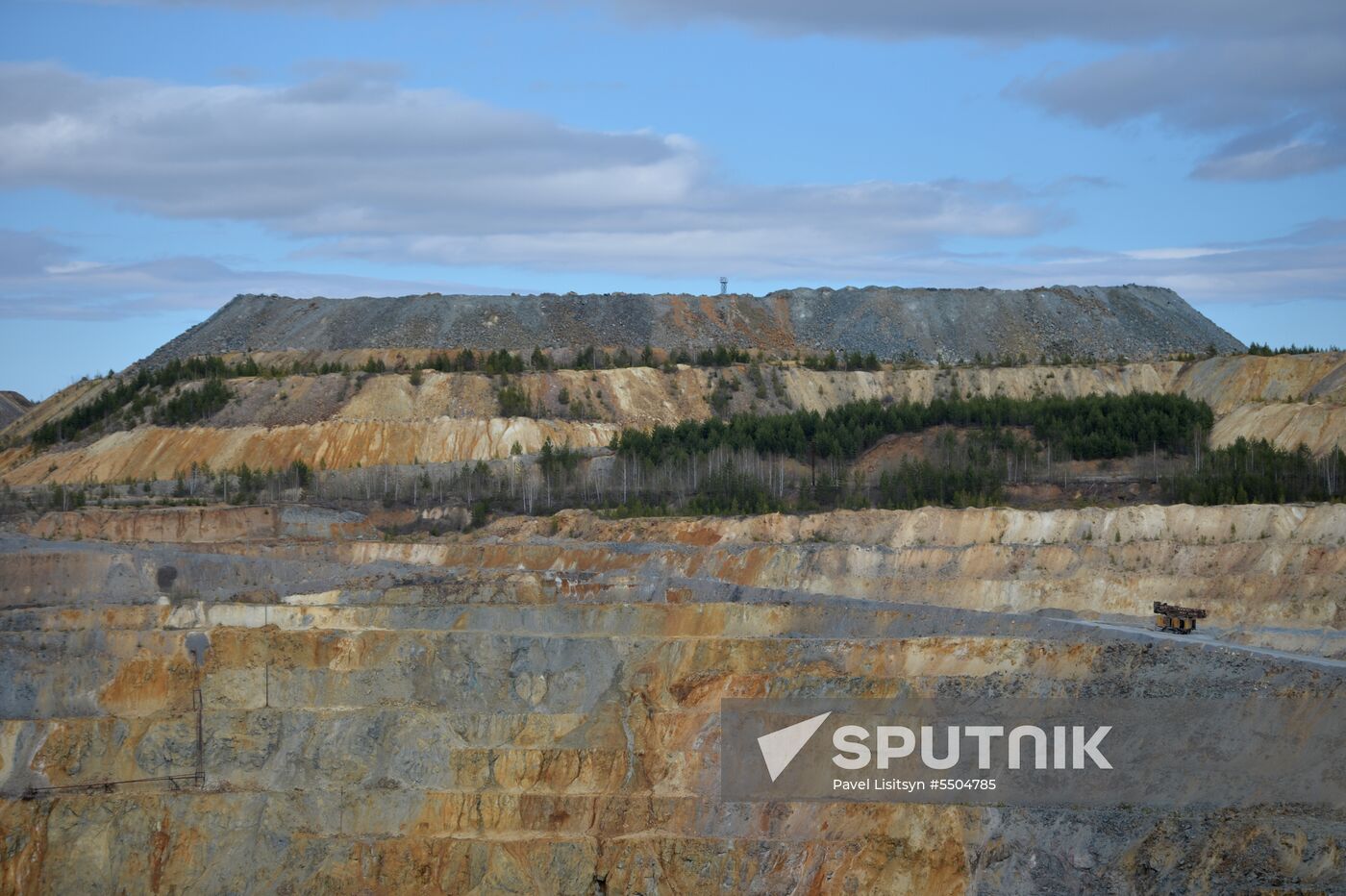 Safyanovskaya Med mine in Sverdlovsk Region
