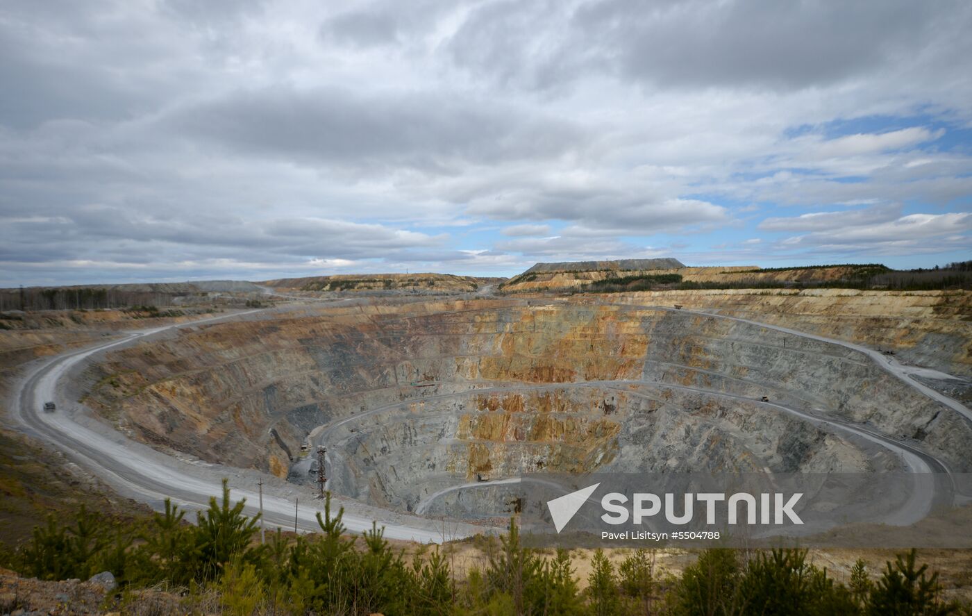 Safyanovskaya Med mine in Sverdlovsk Region