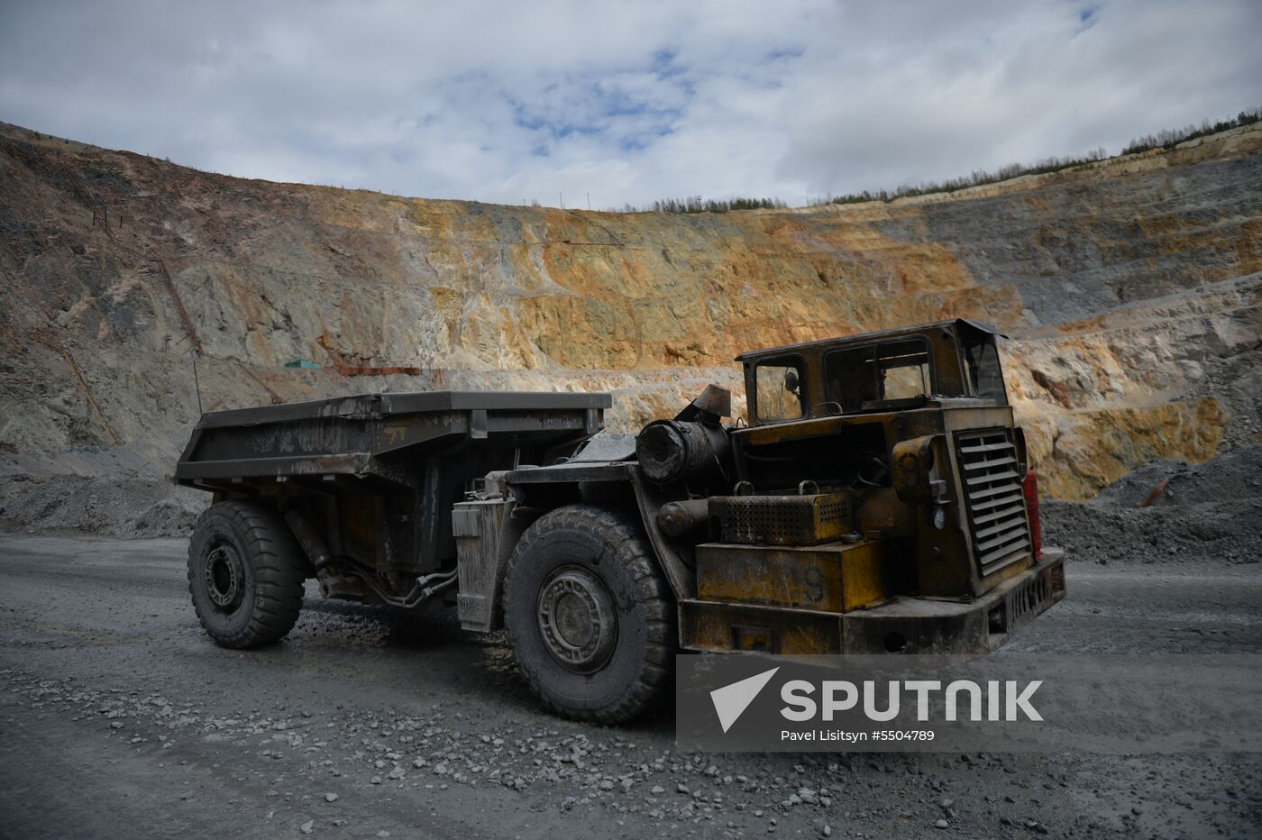 Safyanovskaya Med mine in Sverdlovsk Region