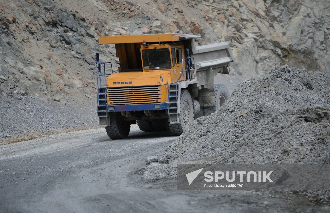 Safyanovskaya Med mine in Sverdlovsk Region