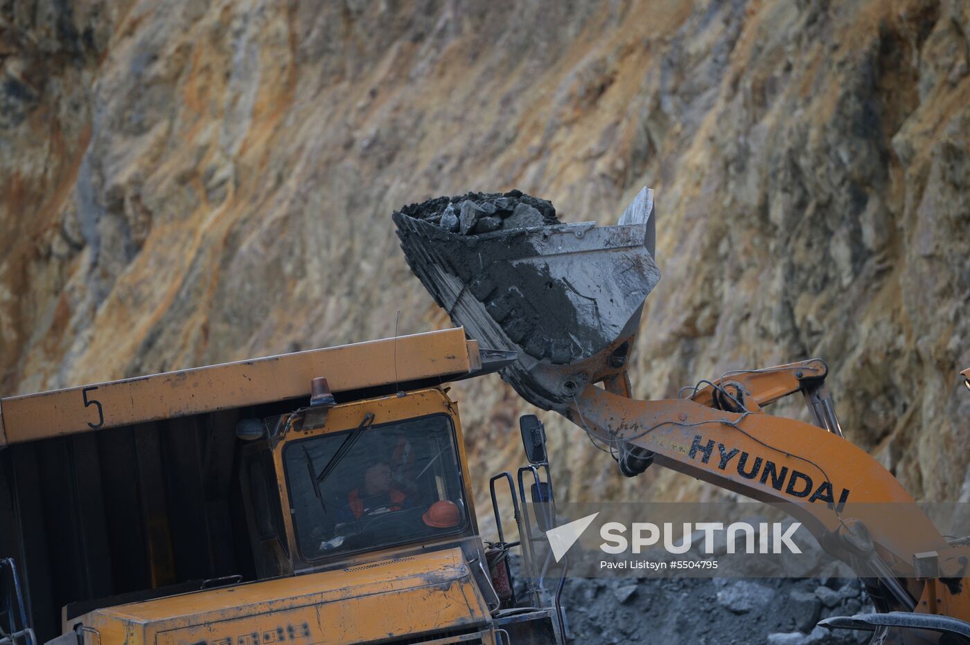 Safyanovskaya Med mine in Sverdlovsk Region