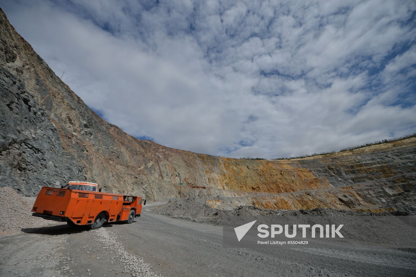 Safyanovskaya Med mine in Sverdlovsk Region